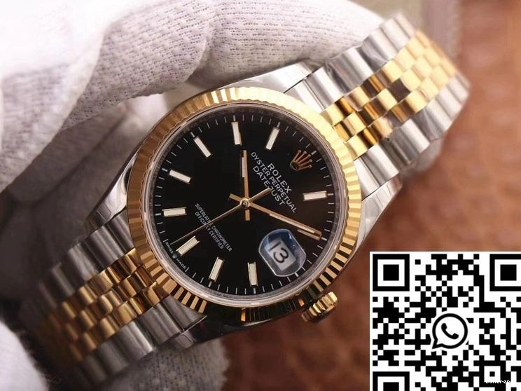 Dial EW Factory Datejust Rolex 126233 Black 1103